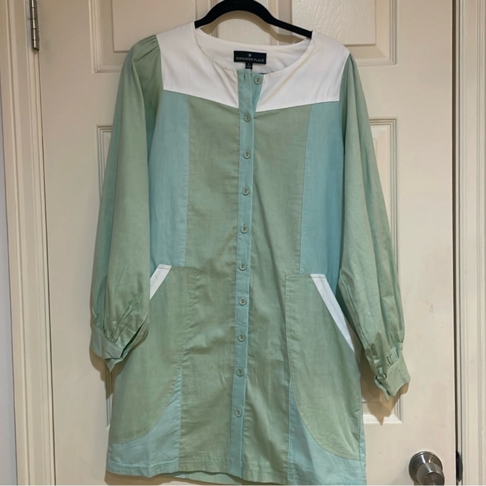 Tuckernuck Pomander Place Sea Green Elliot Dress